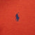 Vintage Polo Ralph Lauren Orange Quarter Zip Sweater 1990s Size XL