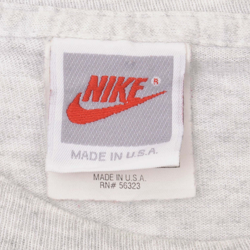 Vintage Nike Athletics Tee Shirt Size Large Made In USA With Single Stitch Sleeves