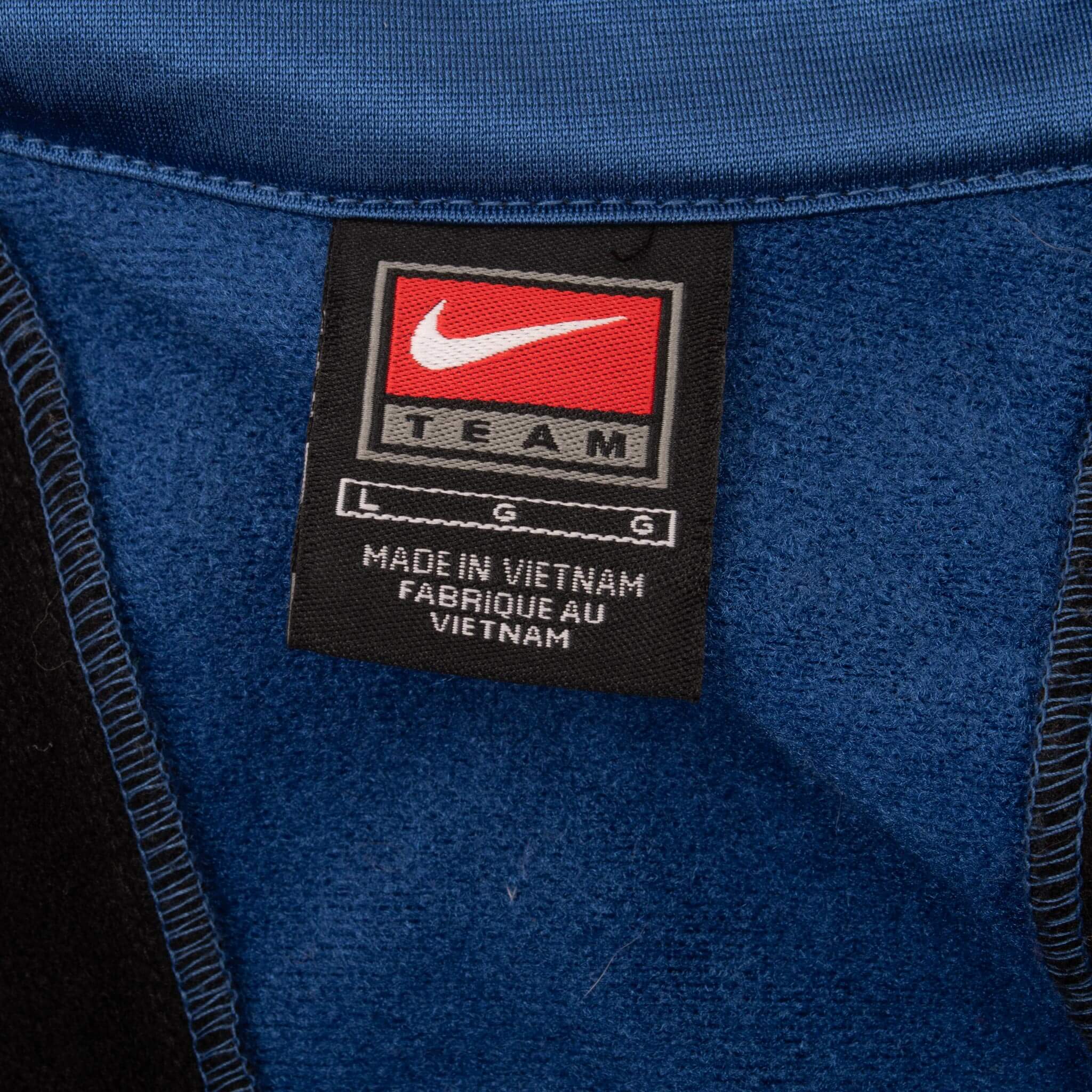 Vintage Nike Ncaa Duke University Track Jacket 1990S Size Large