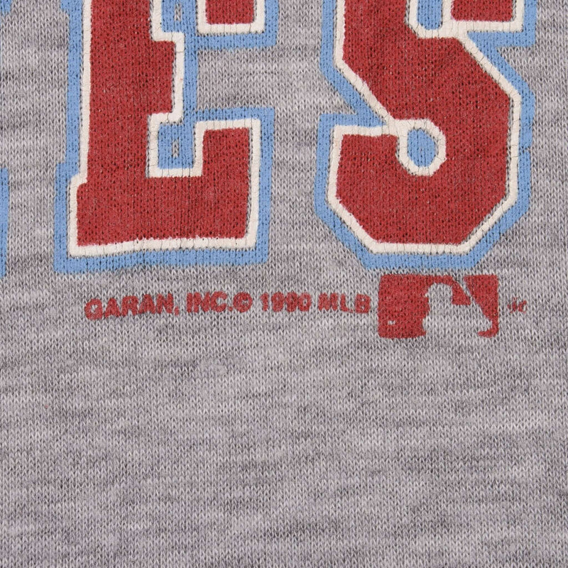 VINTAGE MLB PHILADELPHIA PHILLIES TEE SHIRT 1990 SIZE XL MADE IN USA