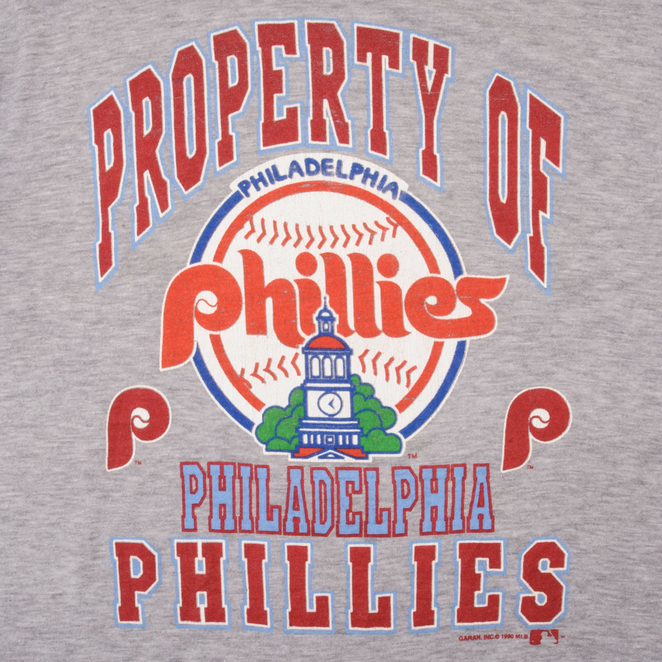 VTG Philadelphia Phillies Mens USA Made MLB Baseball Sewn #6 Jersey Size XL