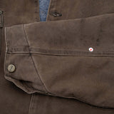 VINTAGE CARHARTT MICHIGAN BLANKET LINED DARK BROWN JACKET C02CHT 1990S 2XL TALL