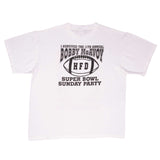 Vintage NFL Oakland Raiders Vs Tampa Bay Buccaneers Super Bowl XXXVII 2003 Tee Shirt Size XL