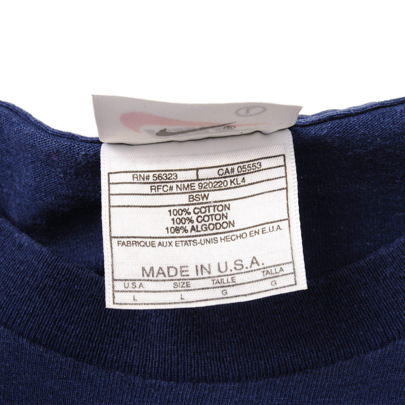 VINTAGE NIKE TEE SHIRT 1987-1994 SIZE LARGE MADE IN USA
