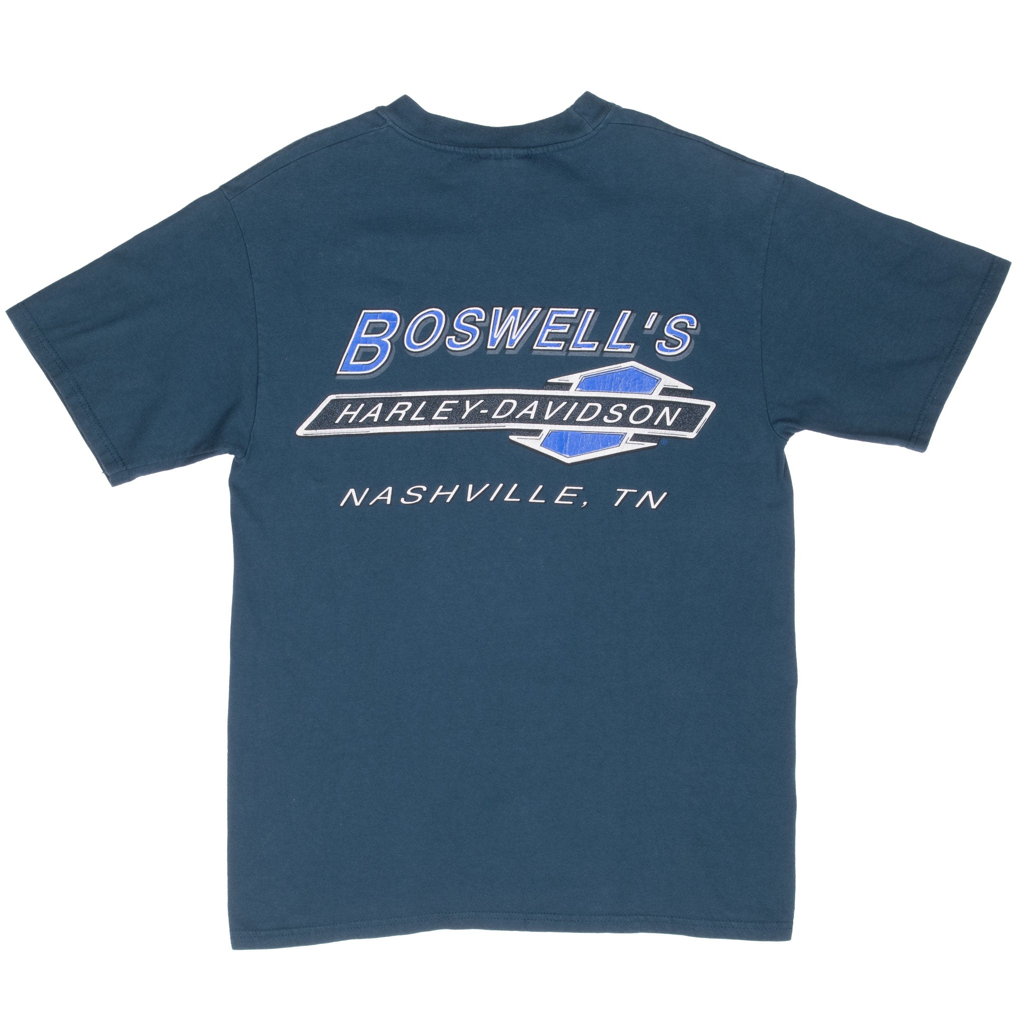 Vintage Harley Davidson Nashville 95Th Anniversary 1997 Tee Shirt Size Medium Made In Usa