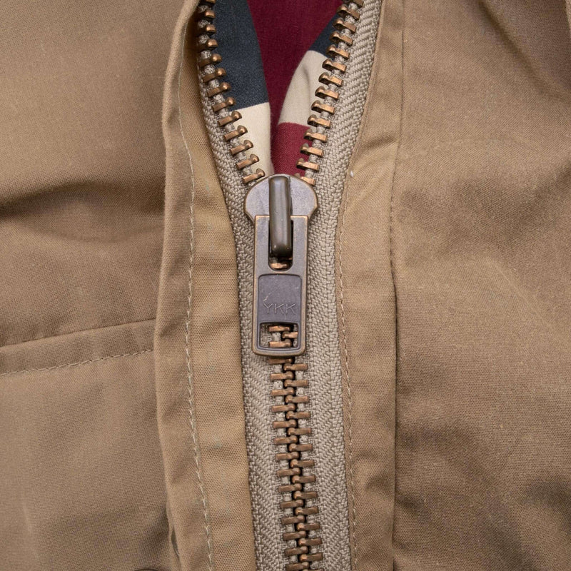 Vintage Hackett Beige Wax Jacket Size XL 1990S Made In England