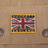 Vintage Hackett Beige Wax Jacket Size XL 1990S Made In England