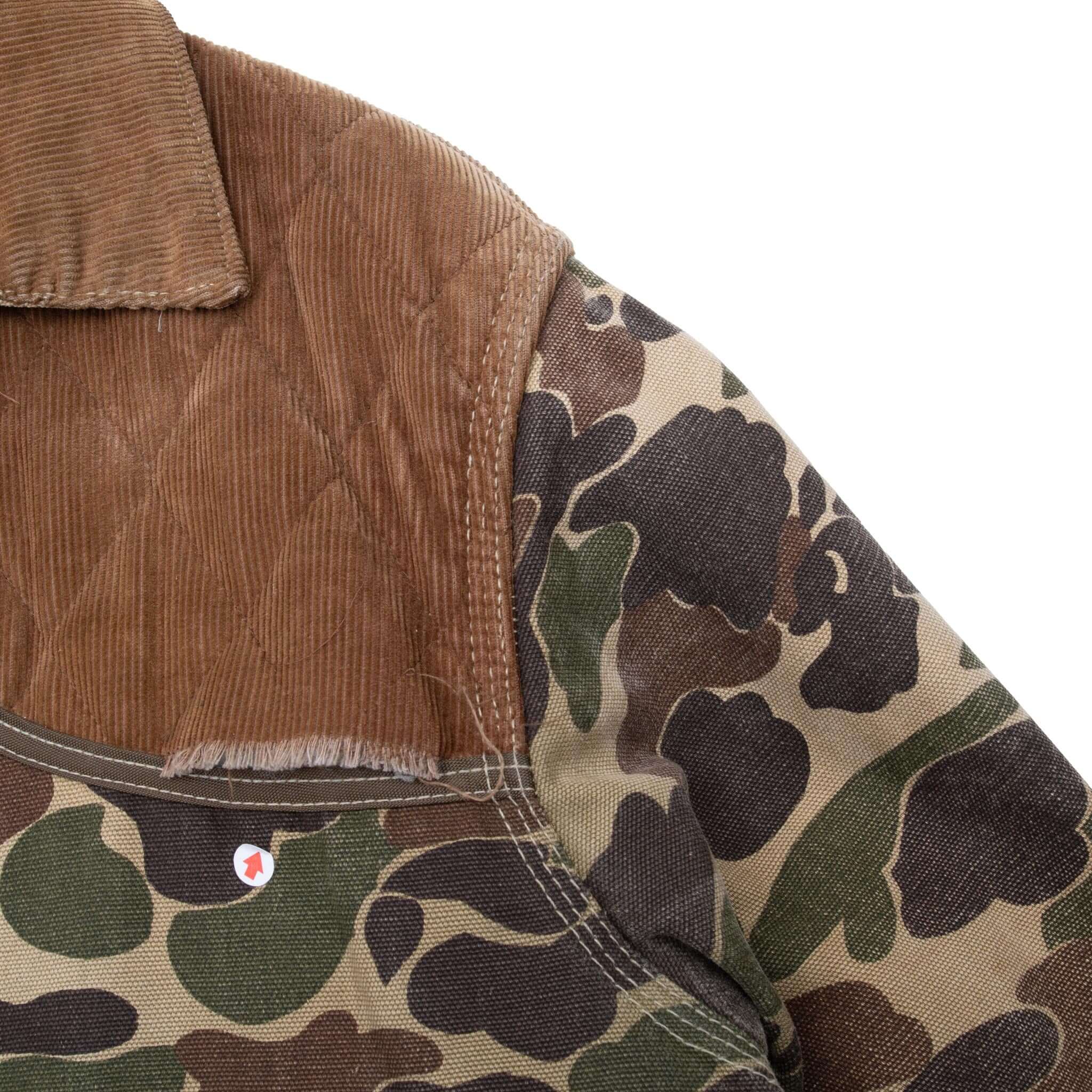 VINTAGE CARHARTT DUCK CAMO HUNTER JACKET CU253 SIZE XL MADE IN USA