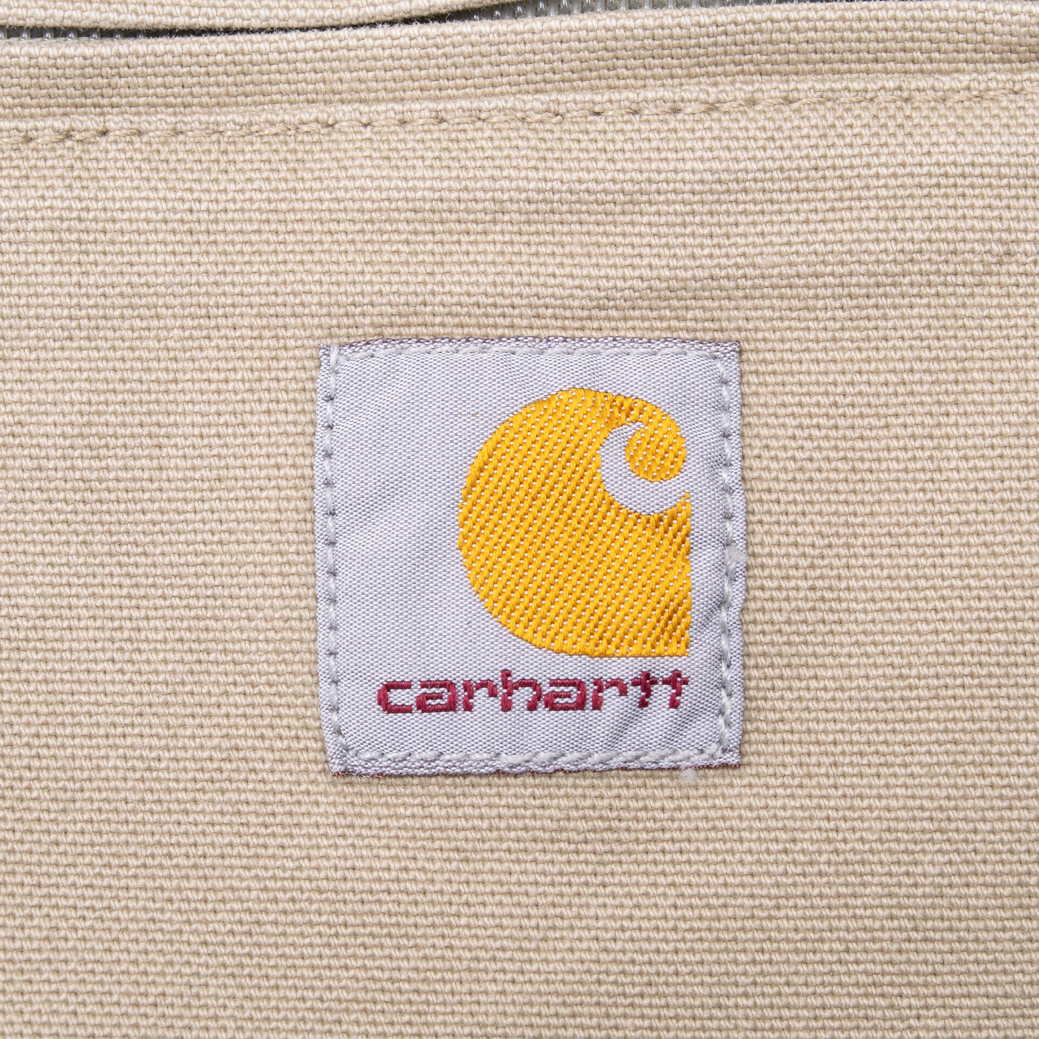 Vintage Carhartt Detroit Style Tan Jacket Corduroy Collar 106234 B73 Size Large