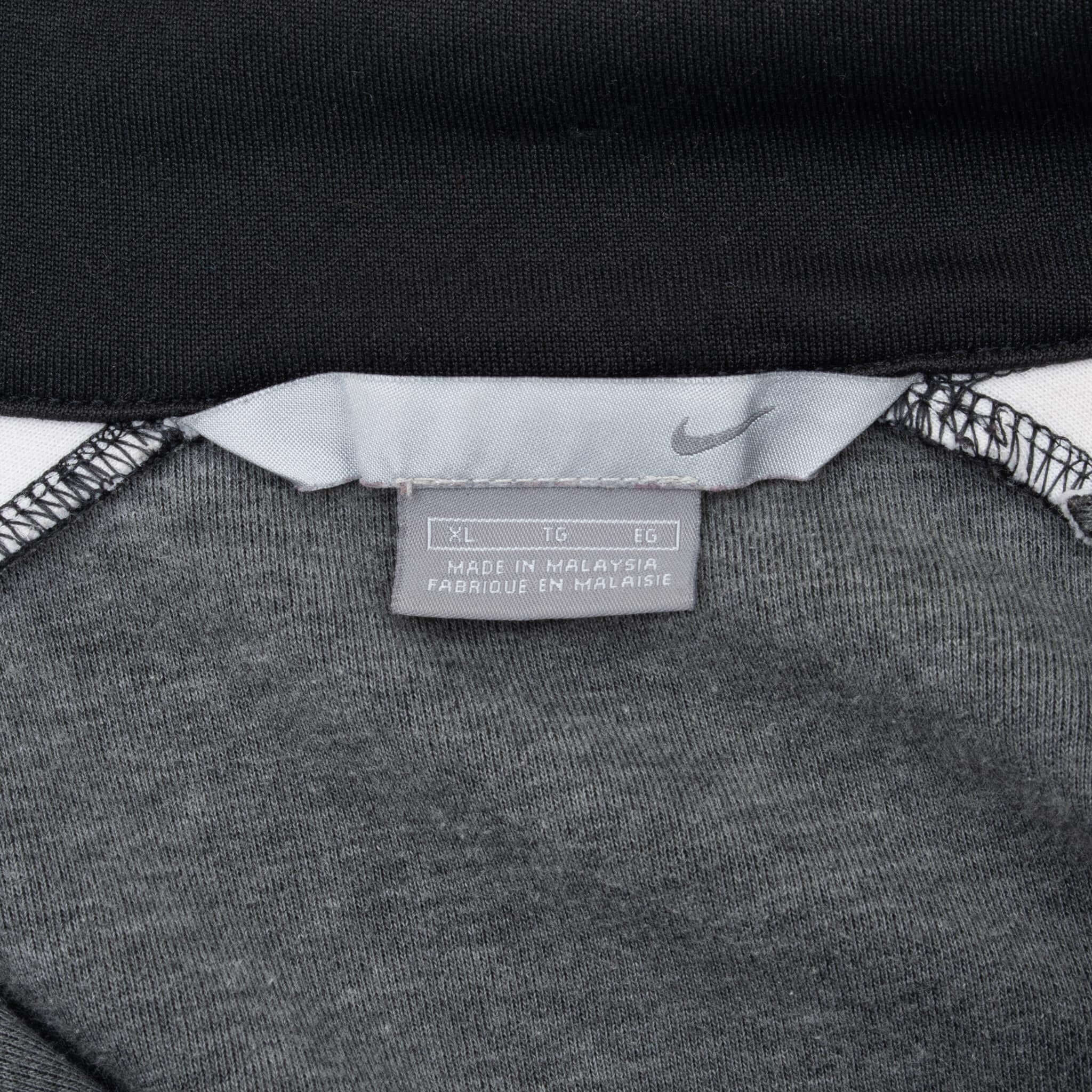 Vintage Nike Classic Black Track Jacket 2000S Size XL