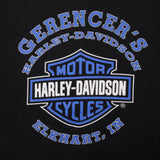 Vintage Harley Davidson Elkhart Indiana Tee Shirt 2002 Size XL Made In USA