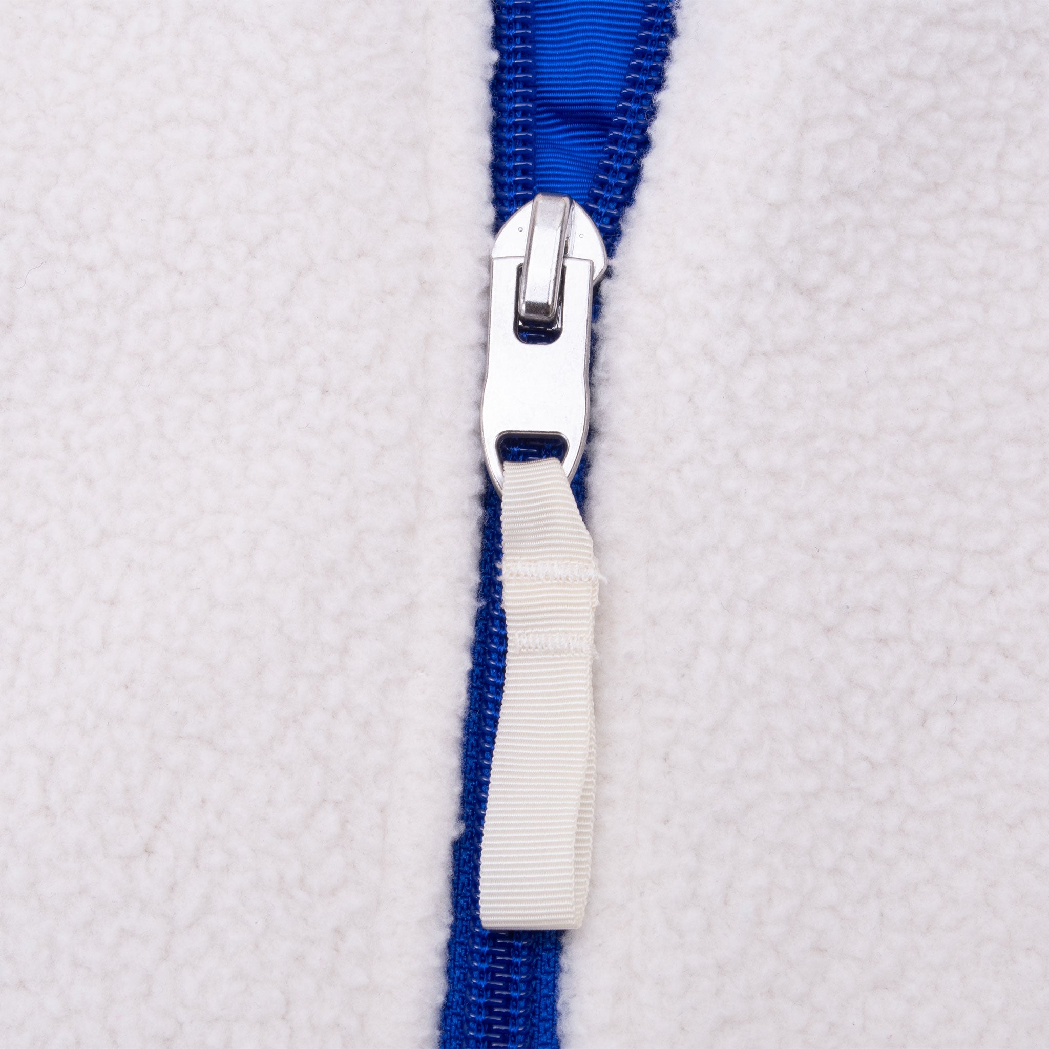 The North Face Color Block Full Zip White Soft Fleece Jacket Size Medium