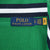 Polo Ralph Lauren neck label showing size small on green sweater