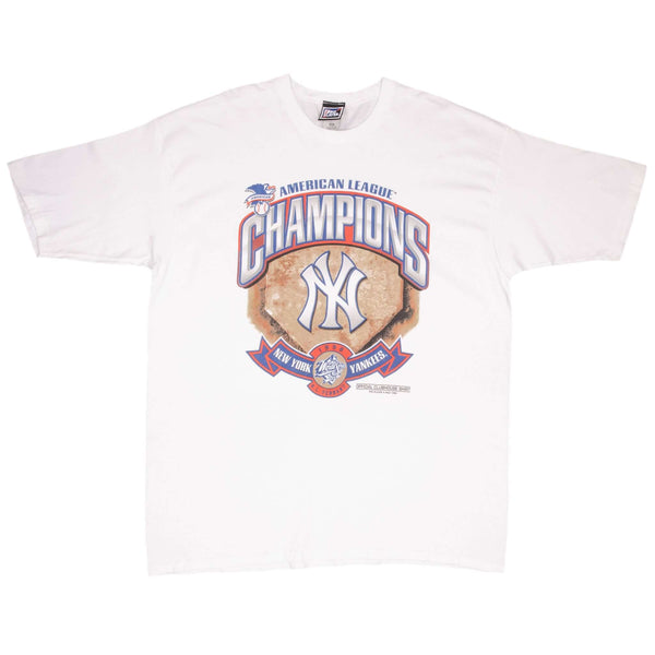 Vintage Mlb New York Yankees American League Champions 1998 Tee Shirt Size 2XL