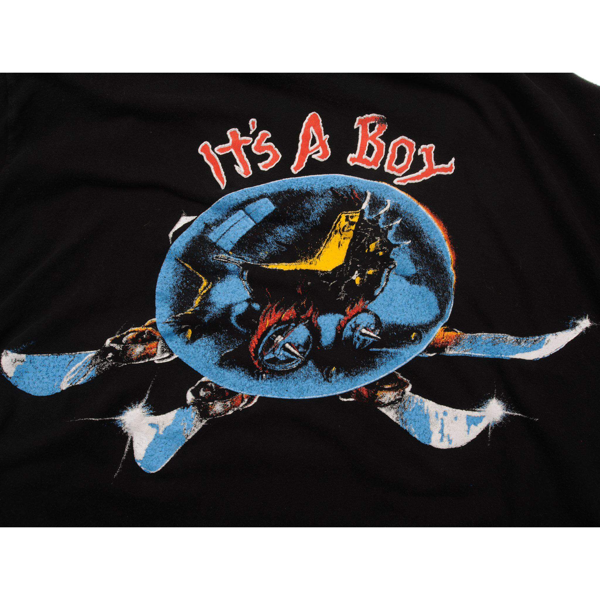 VINTAGE HORROR FREDDY KRUEGER TEE SHIRT ITS A BOY SIZE MEDIUM MADE IN USA 1990s