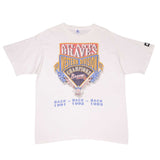 Vintage Mlb Atlanta Braves Western Division Champions 1993 Tee Shirt XL Made In Usa With Single Stitch Sleeves