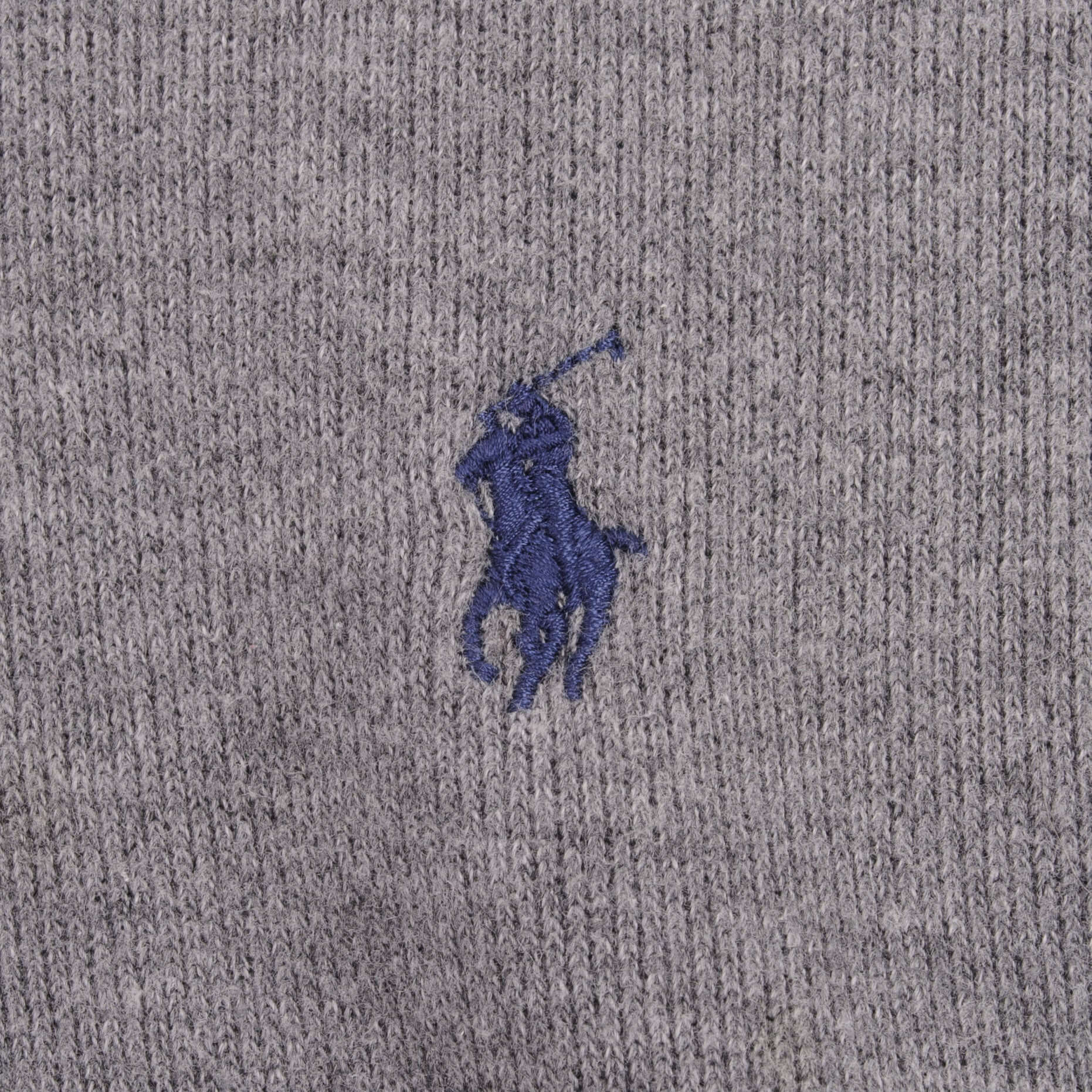 Vintage Polo Ralph Lauren Gray Quarter Zip Sweatshirt Size Large