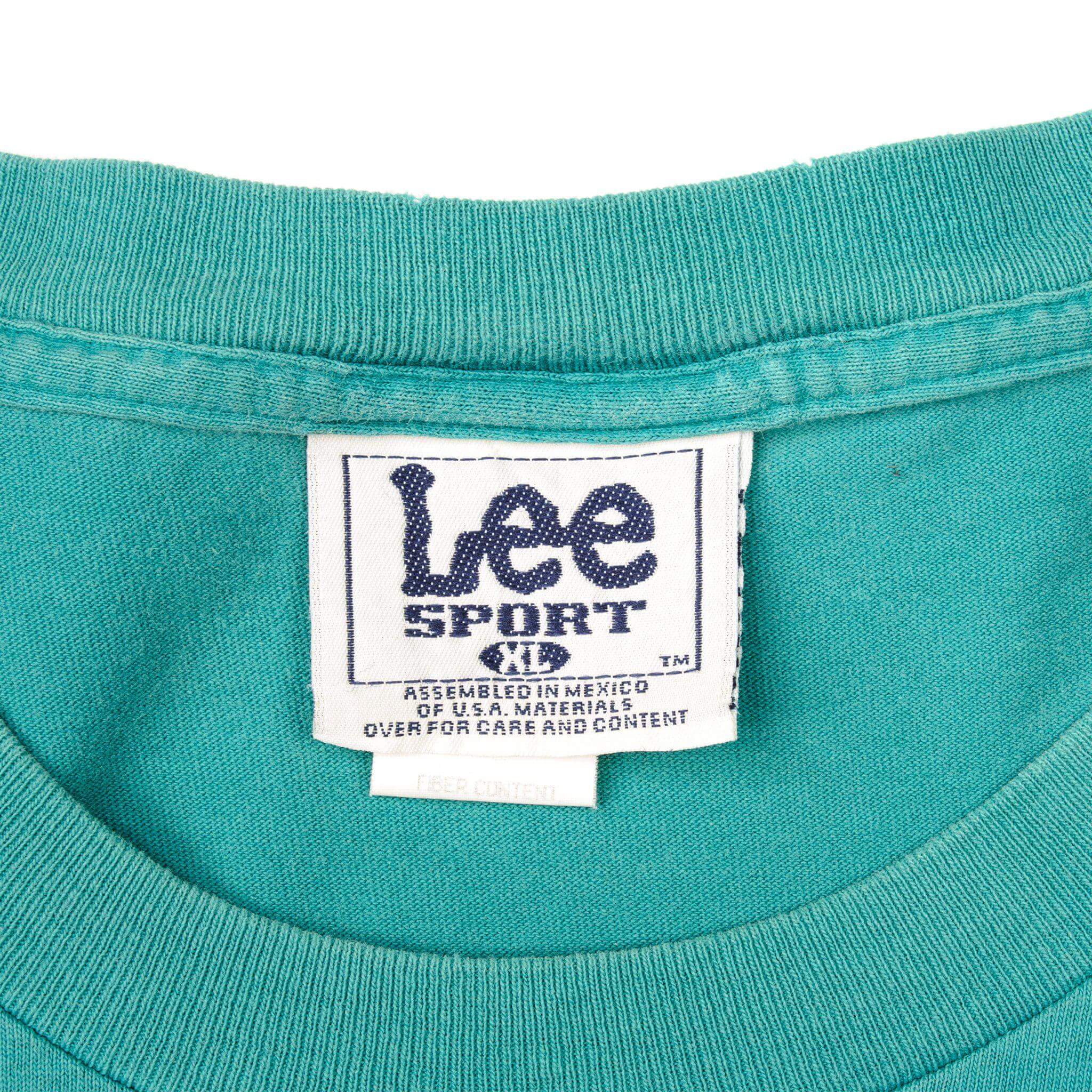 Lee Sport Vintage Label Tag 1998 1990s 90s