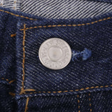 Beautiful Indigo Levis 501 1990S Jeans Made in USA with Dark Blue Wash  Size on tag 33x31 actual size 31x28 Back Button #555