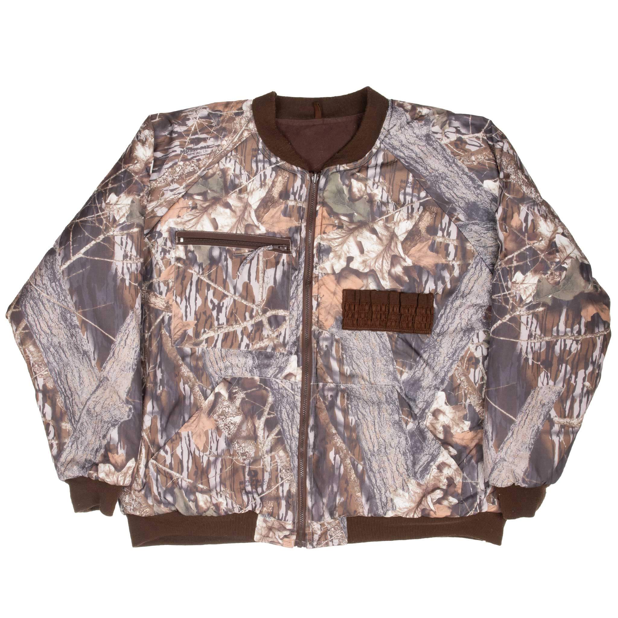 Vintage Hunting Mossy Oak Break Out Gamehide Reversible Jacket 2000S Size 2XL