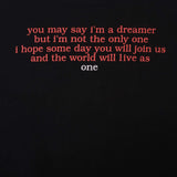 Vintage John Lennon Imagine Tee Shirt Size XL Made In USA