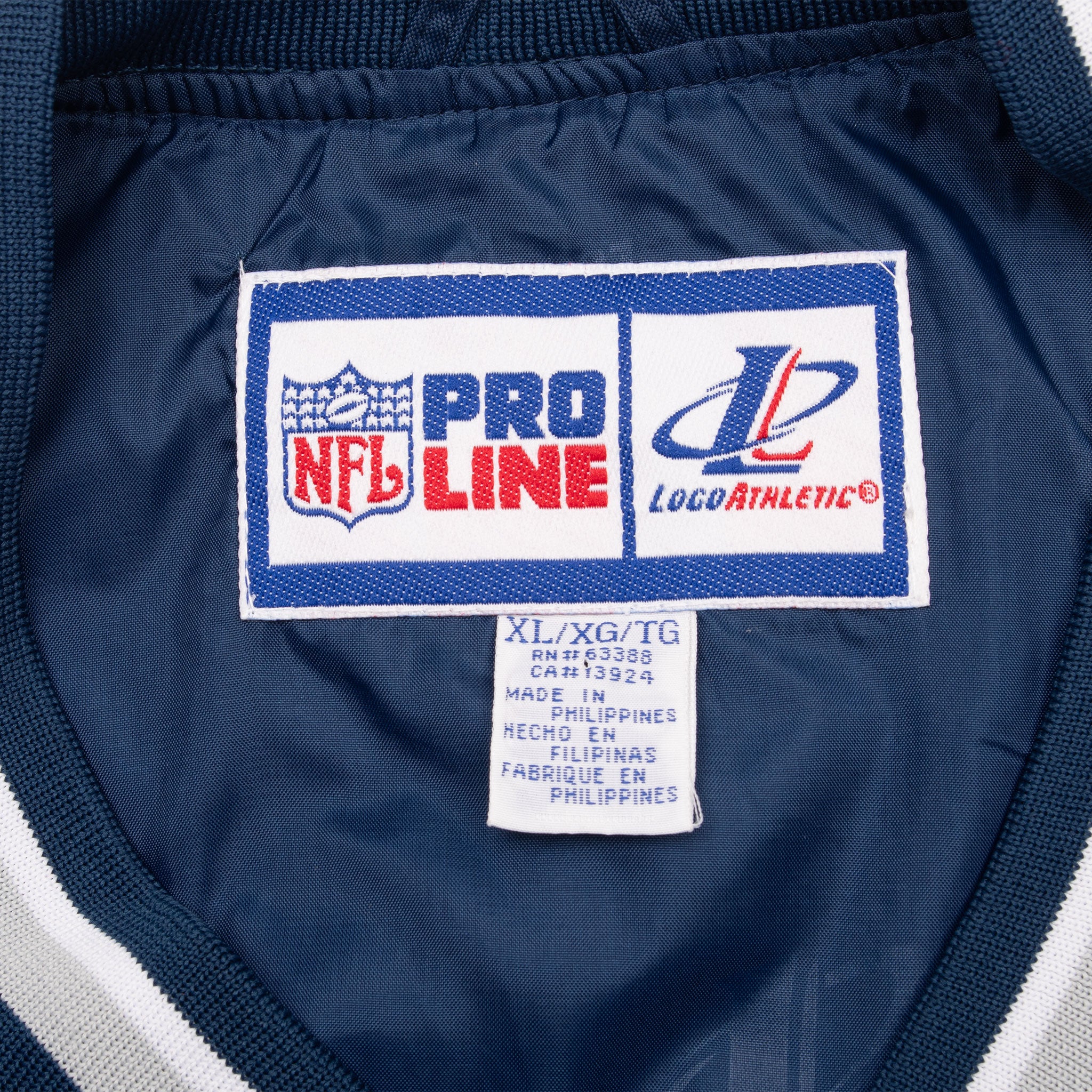 Vintage Nfl Dallas Cowboys Logo Athletic Pullover Jacket 1990S Size XL