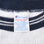 Champion Reverse Weave XL neck tag and navy striped collar detail