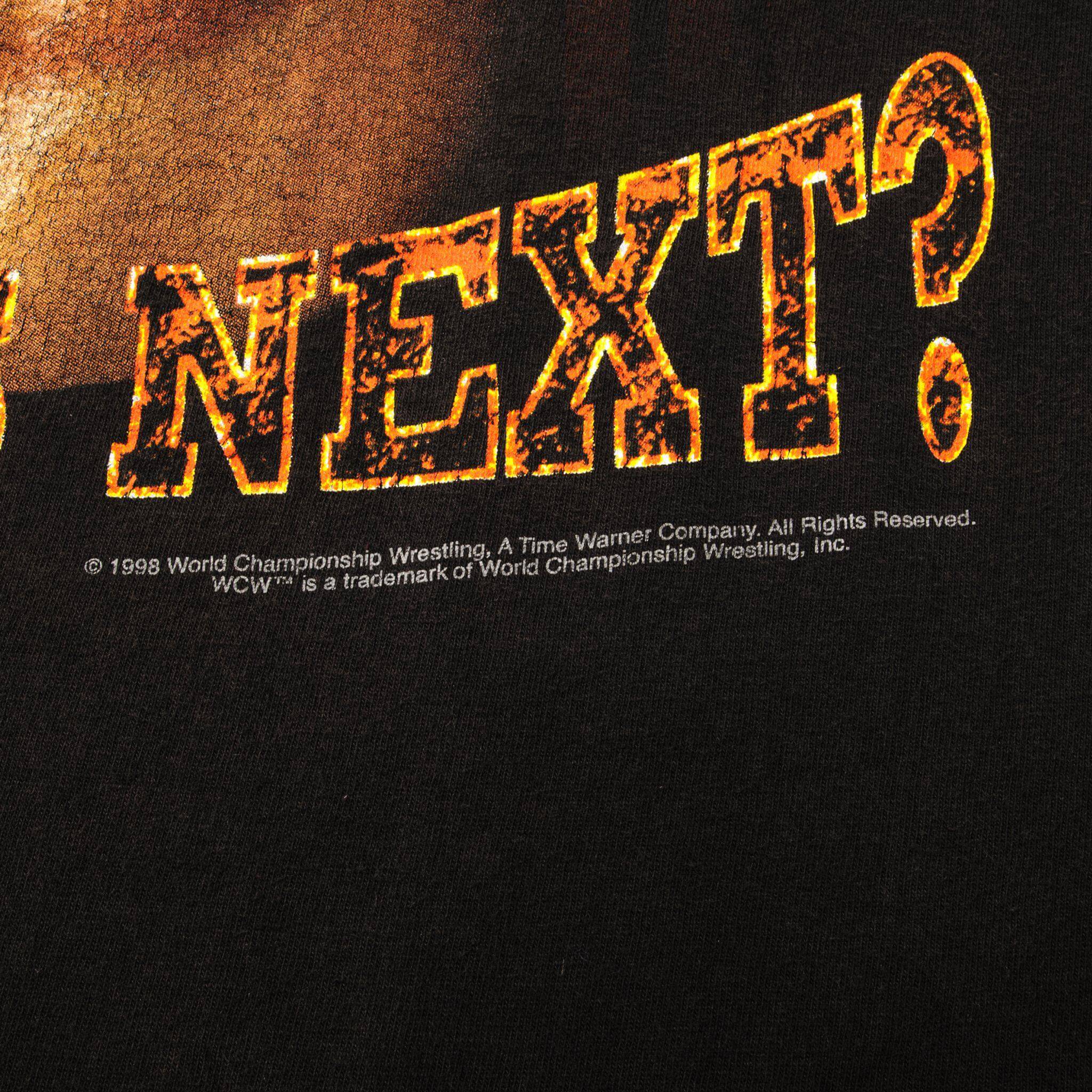 VINTAGE WCW GOLDBERG TEE SHIRT 1998 SIZE XL