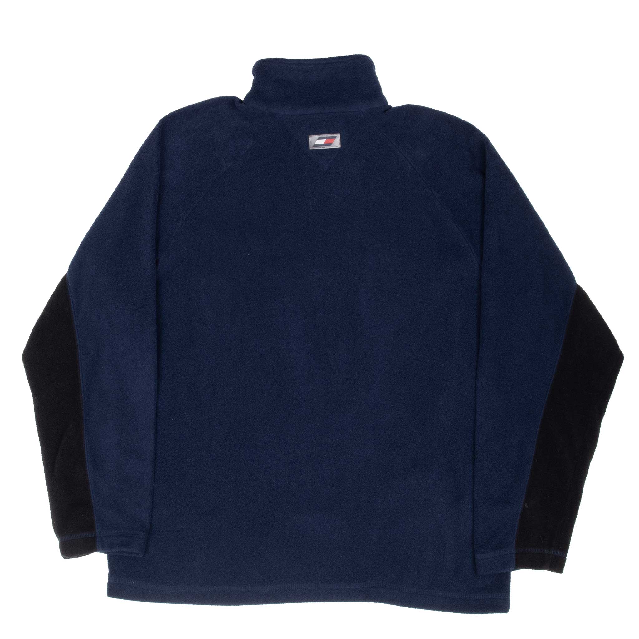 Vintage Tommy Hilfiger Athletics Quarter Zip Fleece Jacket 1990S Size Small