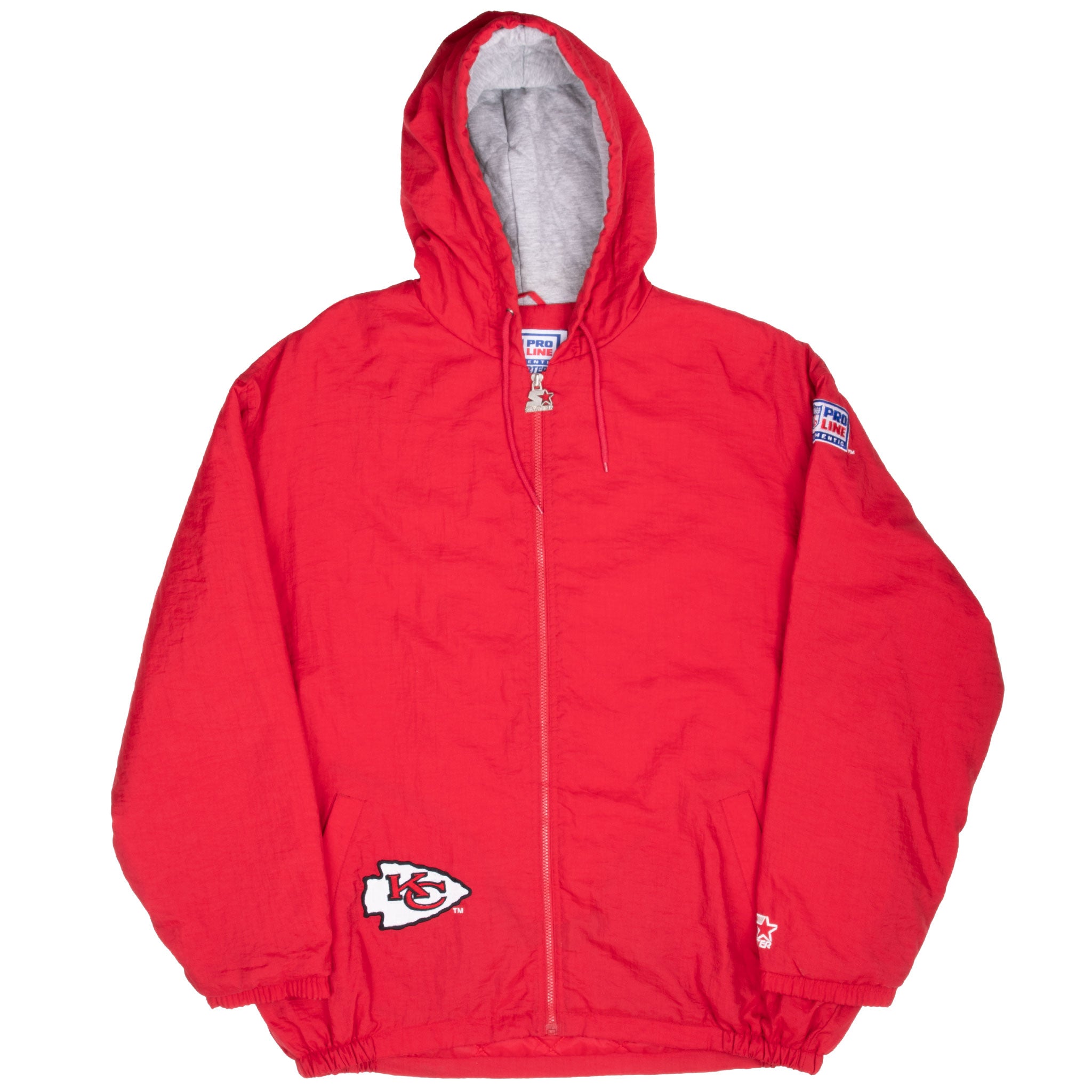 Vintage Nfl Kansas City Chiefs Starter Windbreaker Jacket 1990S Size XL