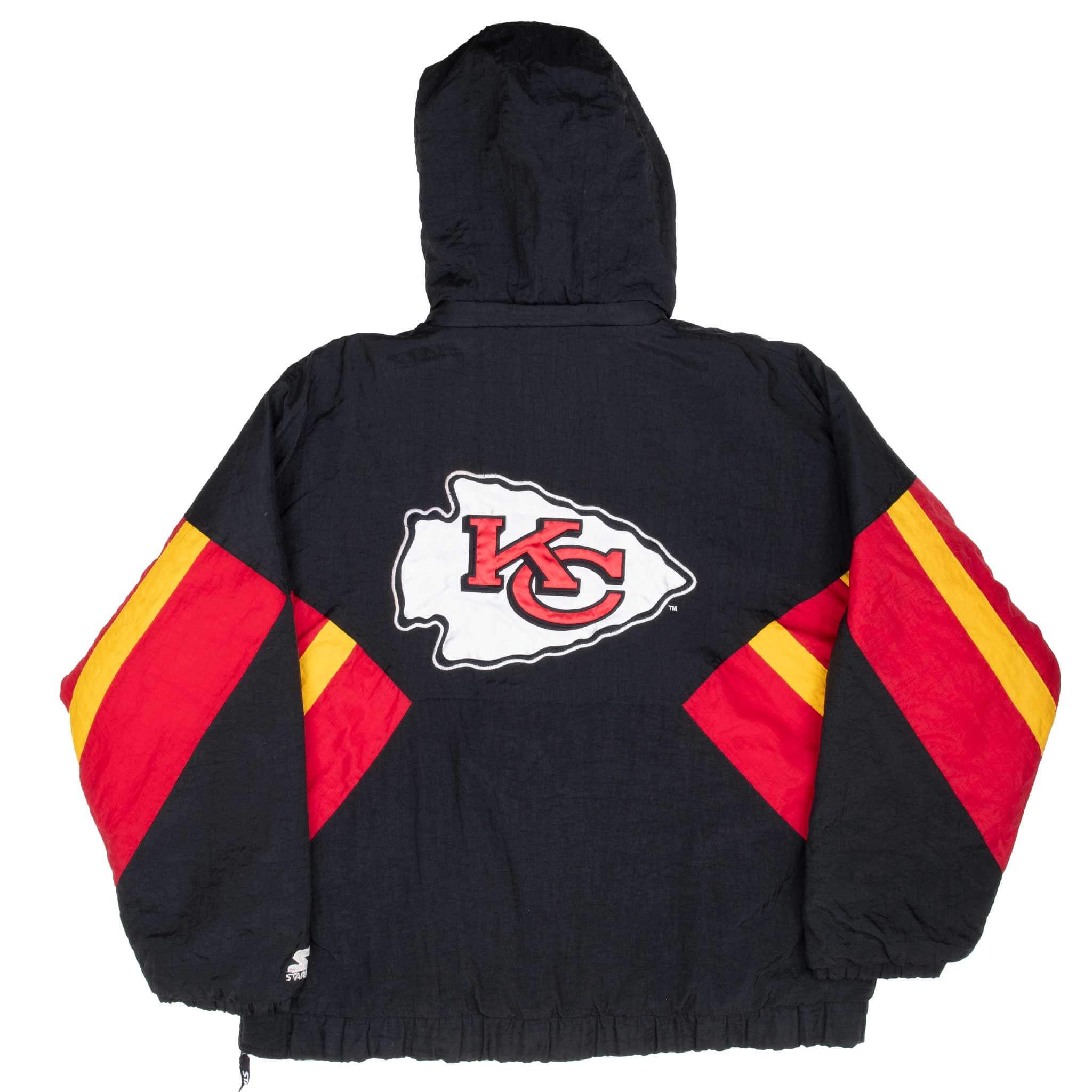 Vintage Nfl Kansas City Chiefs Starter Pullover Jacket 1990S Size XL