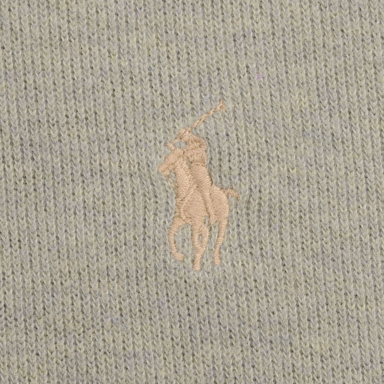 Vintage Polo Ralph Lauren Sage Green Quarter 1/4 Zip Sweater 1990s Size XL