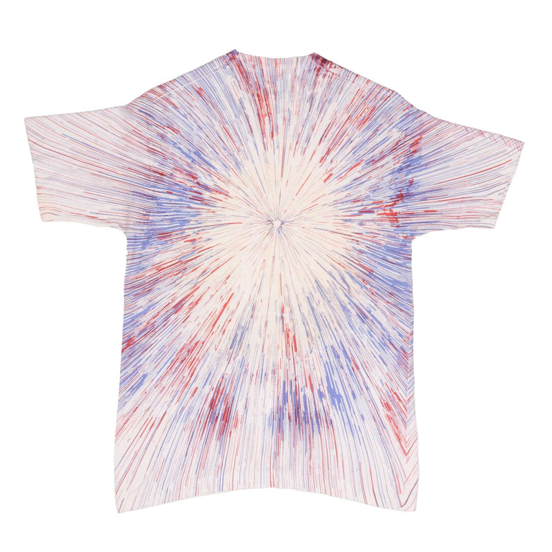 Vintage Mlb Chicago Cubs 1990S Tie Dye Tee Shirt Size Medium Made In USA With Single Stitch Sleeves
