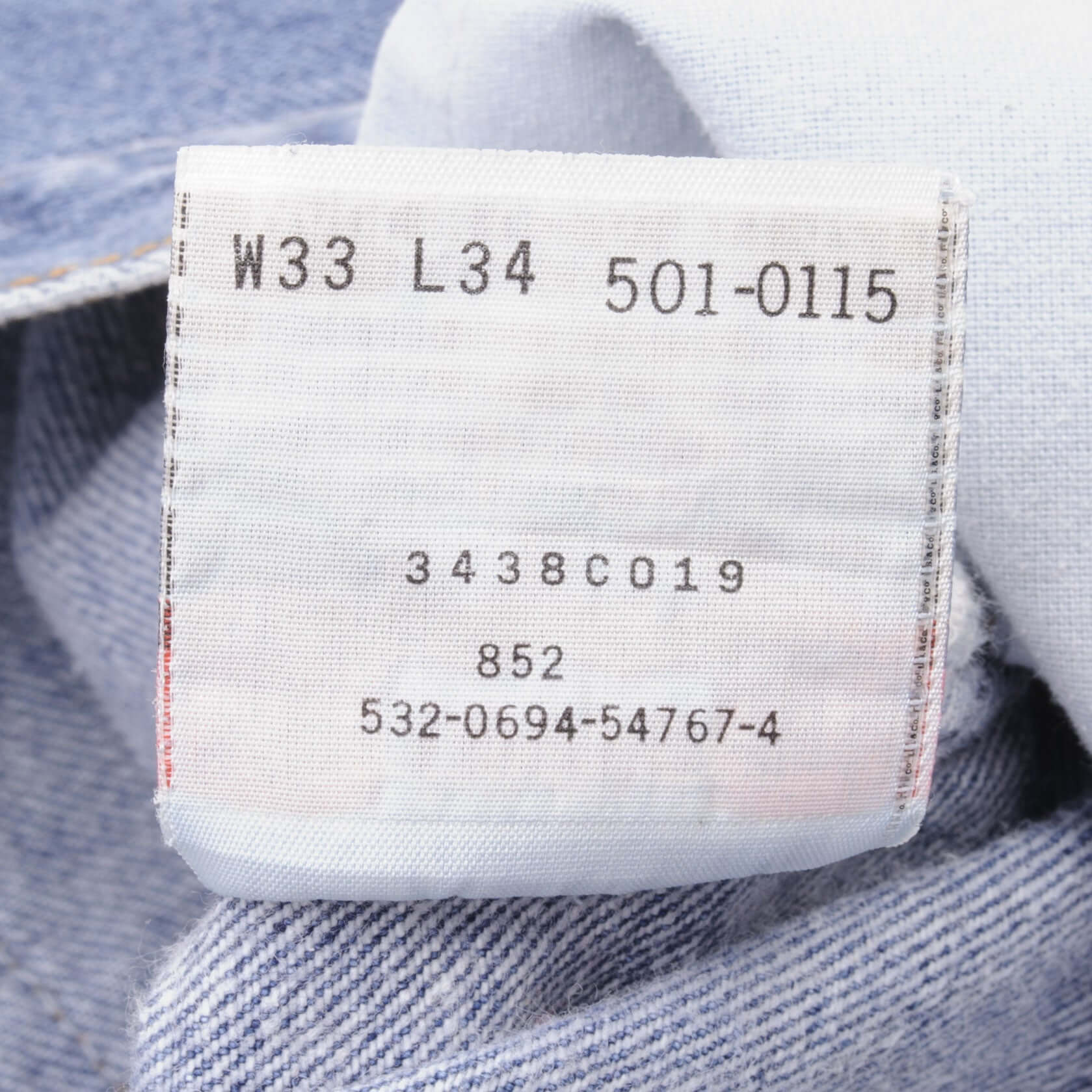 Beautiful Indigo Levis 501 Jeans 1990s Made in USA with Medium Wash  Size on tag 33X33 Actual Size 33X34 Back Button #532