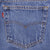 Beautiful Indigo Levis 501 Jeans 1990s Made in USA with Medium Wash  Size on tag 33X33 Actual Size 33X34 Back Button #532