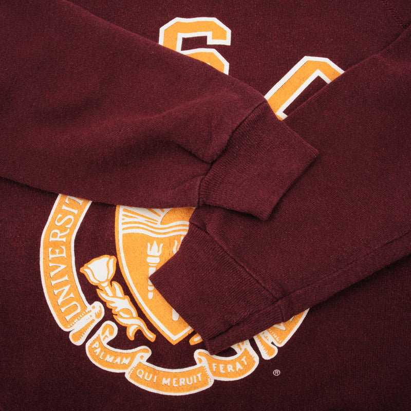 Vintage USC University of California Trojans Tultex Sweatshirt 1980s Size Large Made In USA