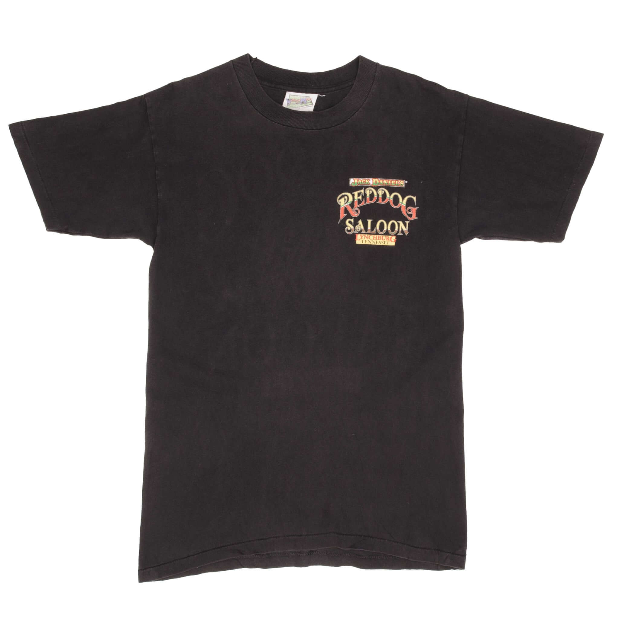 Vintage Jack Daniels Reddog Saloon Lynchburg Tennessee Tee Shirt 1990 Size Small Made In Usa