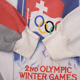 Vintage Adidas Saint Moritz Olympic Winter Games Feb 19 1928 Squaw Valley '60 Size Large
