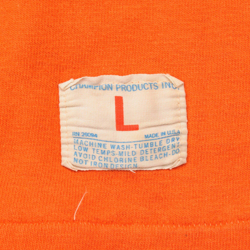 VINTAGE CHAMPION HARLEY DAVIDSON TEE SHIRT 1970s SIZE SMALL MADE IN USA