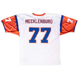 Vintage Nfl Denver Broncos Mecklenburg #77 Mitchell&Ness Jersey 1994 Size 60 Made In USA
