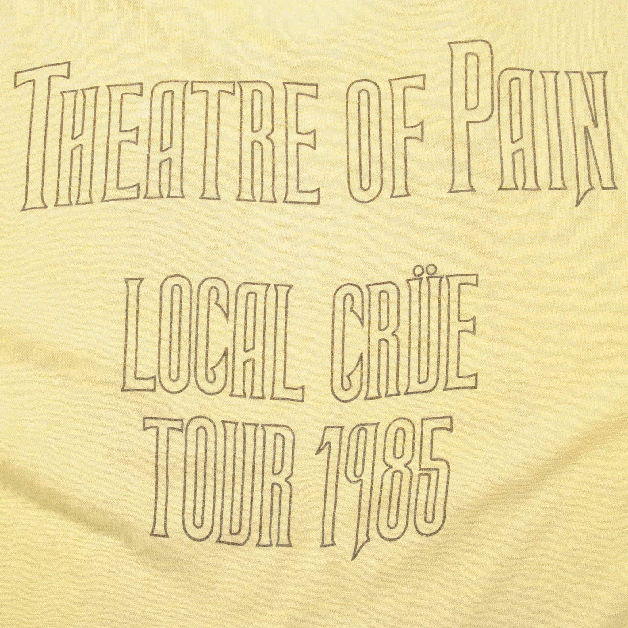 VINTAGE MOTLEY CRUE TEE SHIRT 1985 SIZE MEDIUM MADE IN USA