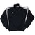 Vintage Adidas Black Pullover Track Jacket 1990S Size XL