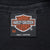 Vintage Harley Davidson Hog Nashville Tee Shirt 1992 Medium Made In Usa With Single Stitch Sleeves