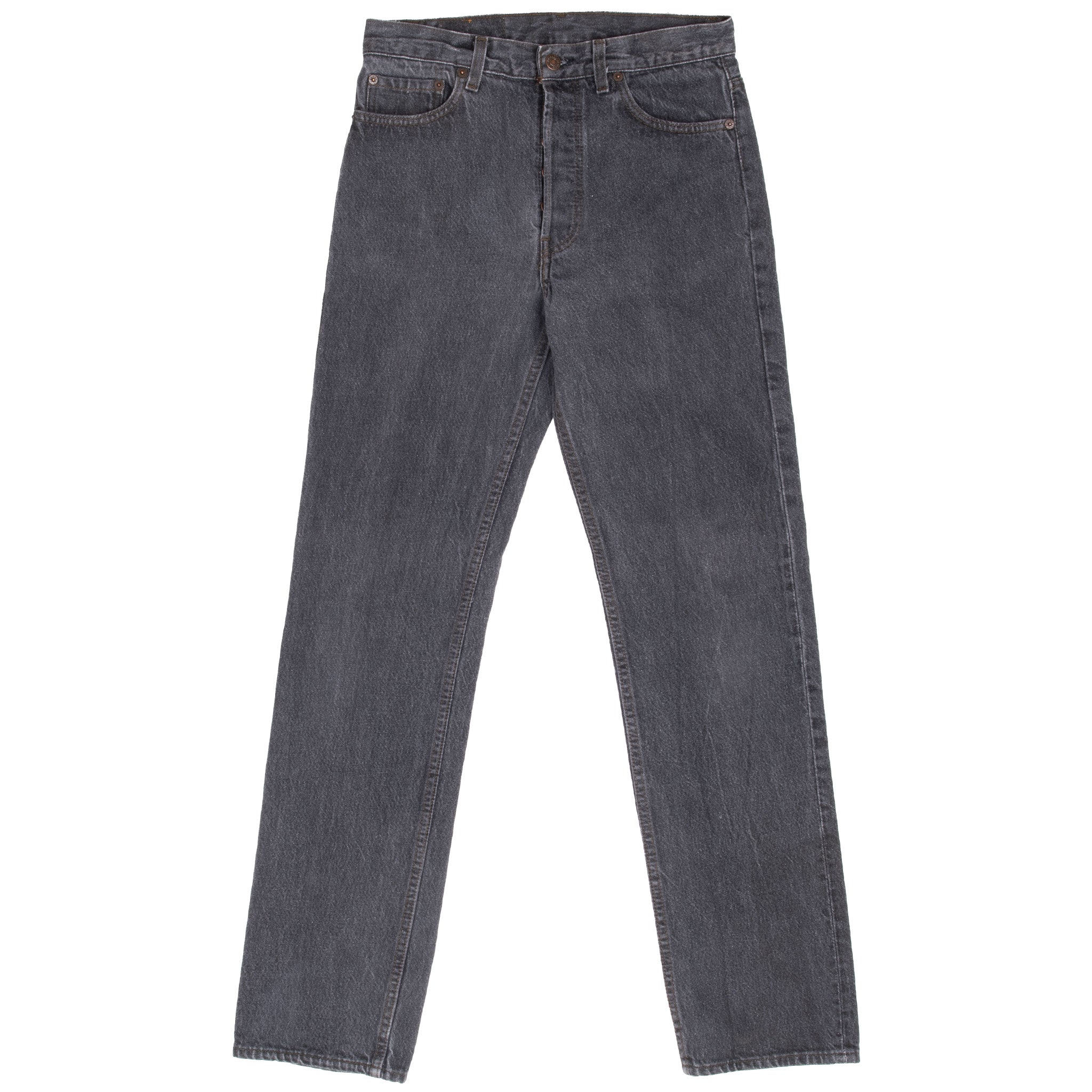 Beautiful Vintage Black Levis 501 Jeans 1980S Size 35X34 Made in USA

Size on Tag 30X34 Actual Size 29X32

Back Button #524