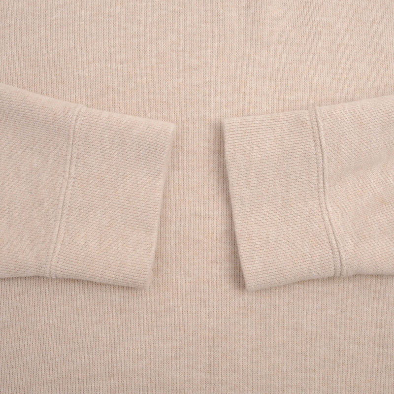 Vintage Polo Ralph Lauren Beige Quarter 1/4 Zip Sweater 1990s Size Large