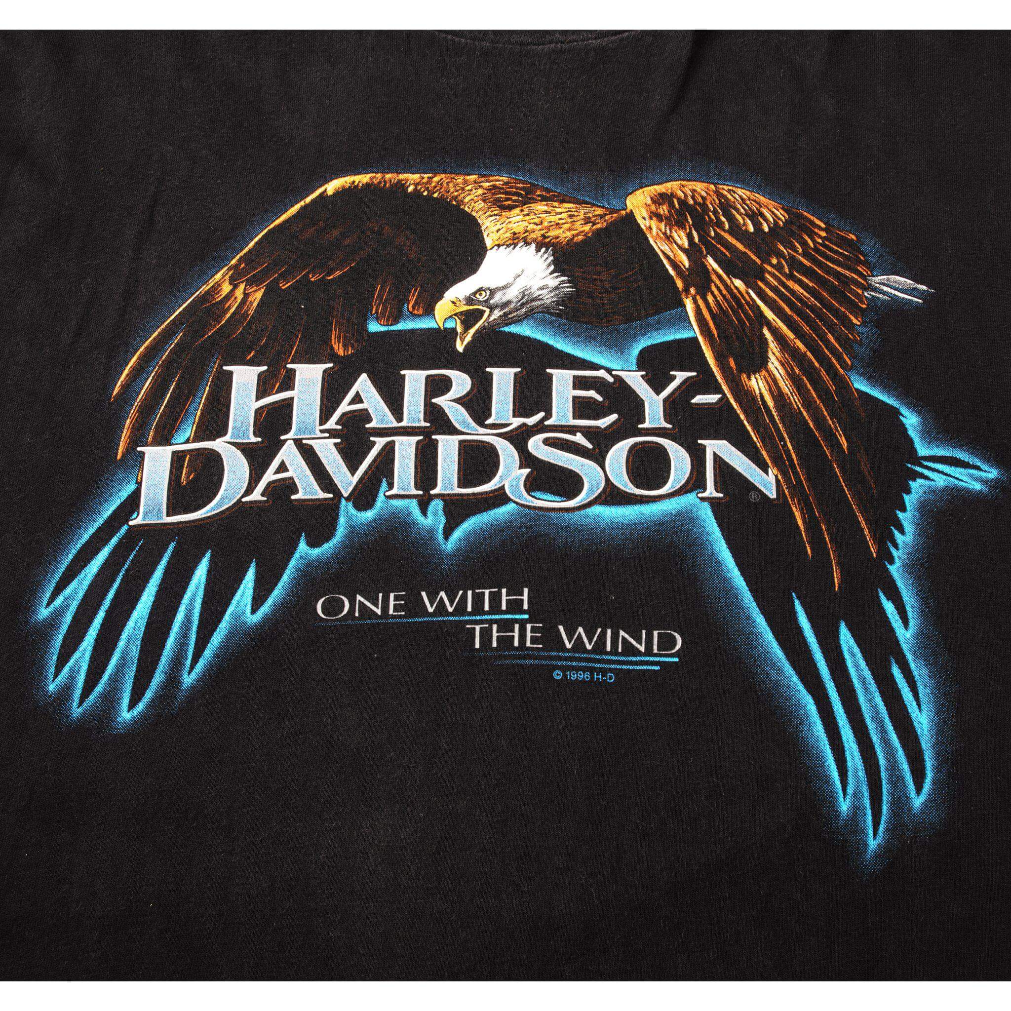 VINTAGE HARLEY DAVIDSON TEE SHIRT 1996 SIZE LARGE MADE IN USA