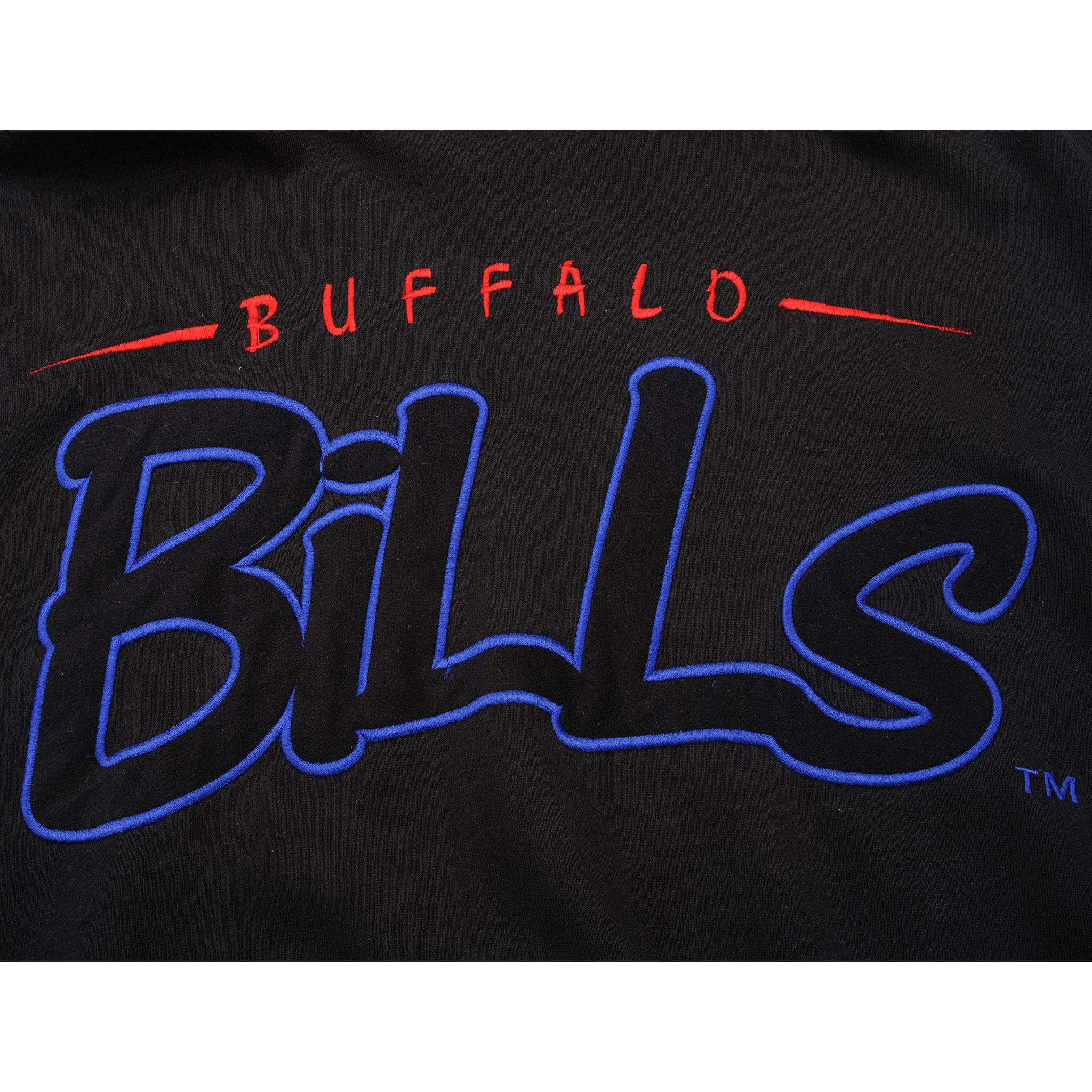 VINTAGE STARTER NFL BUFFALO BILLS HOODIE SWEATSHIRT SIZE LARGE