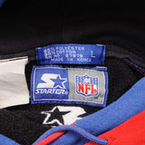 VINTAGE STARTER NFL BUFFALO BILLS HOODIE SWEATSHIRT SIZE LARGE