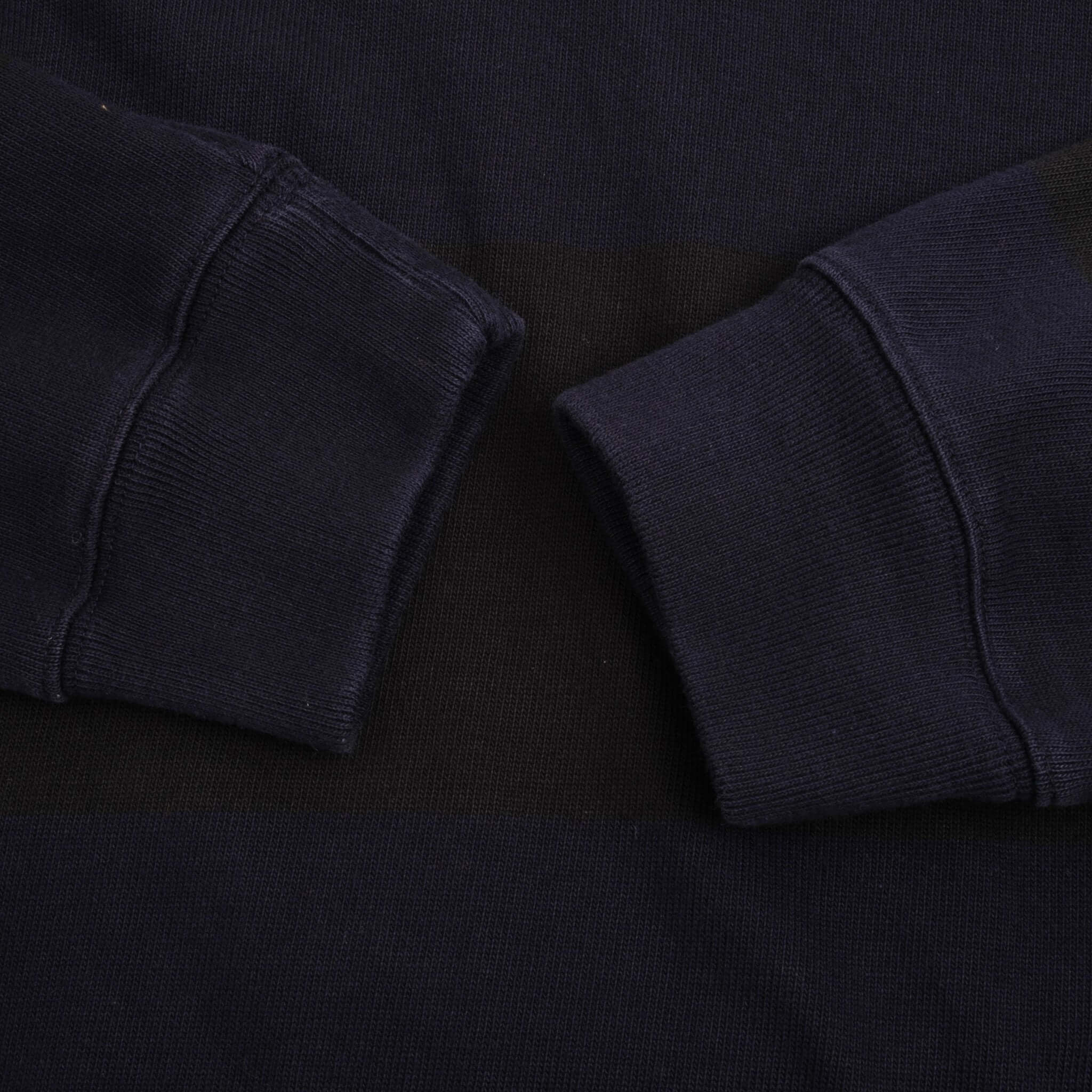 Vintage Polo Ralph Lauren Black & Blue Rugby Polo Shirt 1990S Size Large