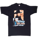 Vintage Clay Walker On The Road 1990S Tee Shirt Size Large Made In Usa